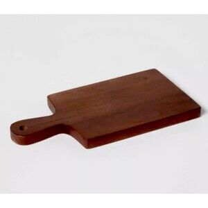 Threshold Arjun Wooden Mini Serving Tray Cutting Board 10”x5” - NEW